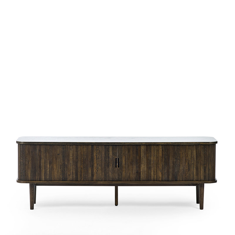 Lorton Unfinished TV Stand for TVs up to 88" with Fireplace Included