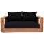 Causeuse d'extérieur en tissu imperméable Gazel-86504255