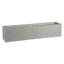 Window Flower Box Planter, Frostproof Outdoor Plant Pot, Narrow Garden Planter with Drainage Holes, Concrete Effect Windowsill Planter-36035308-36035302