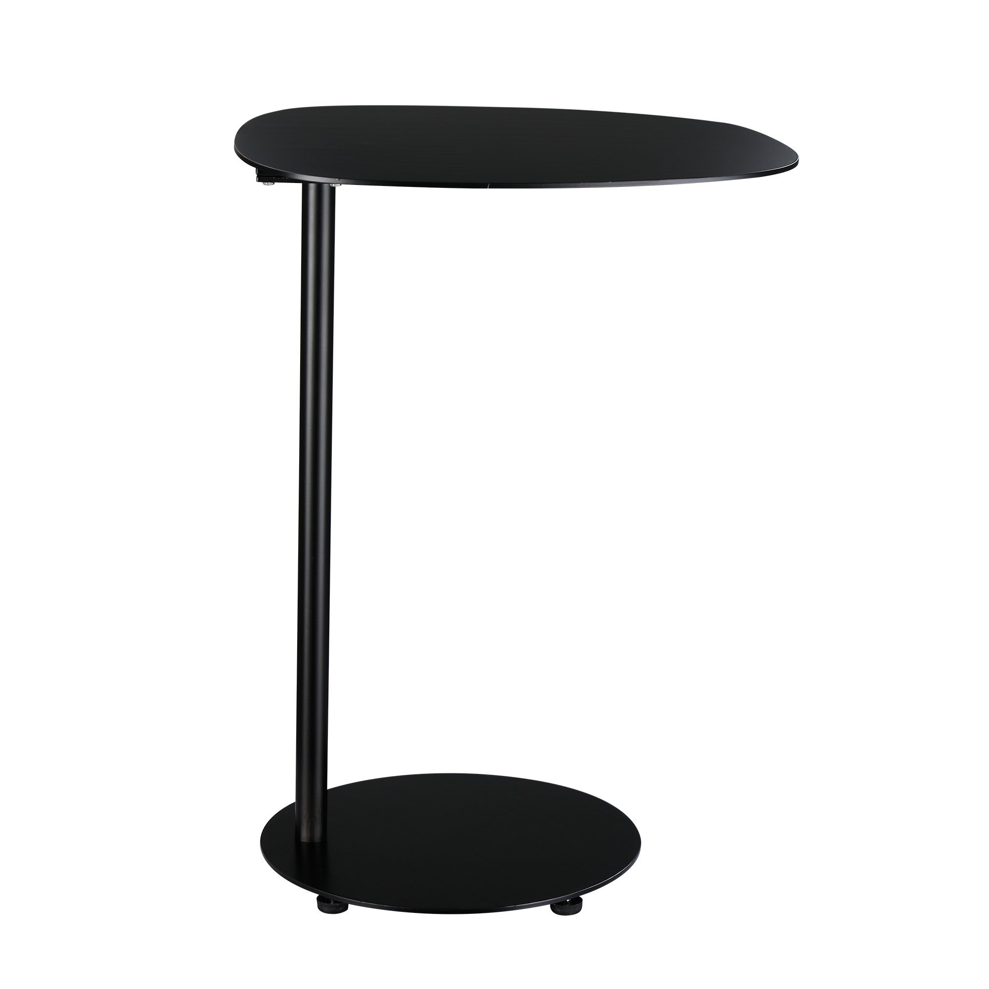 Latitude Run® 27.4 Inch Lavene Black Minimalist Side Table | Wayfair