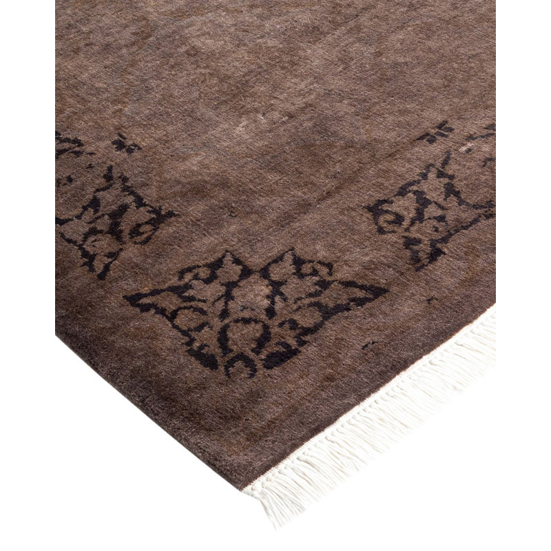 Fine Vibrance One-of-a-Kind 3' 2" X 5' 4" Hand Knotted Area Rug