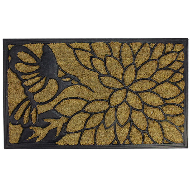 Paillasson noir 18 po x 30 po