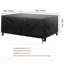 Housse de mobilier de patio imperméable durable 420D pour la protection de la table, des chaises et des canapés d'extérieur