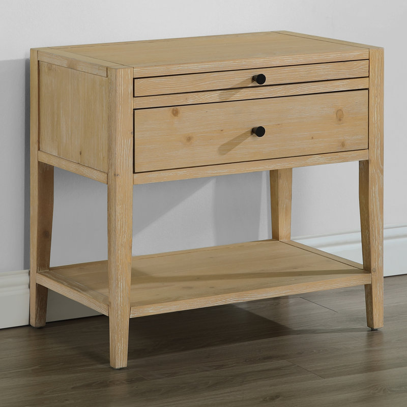 Sunveil 1-Drawer Nightstand - Natural