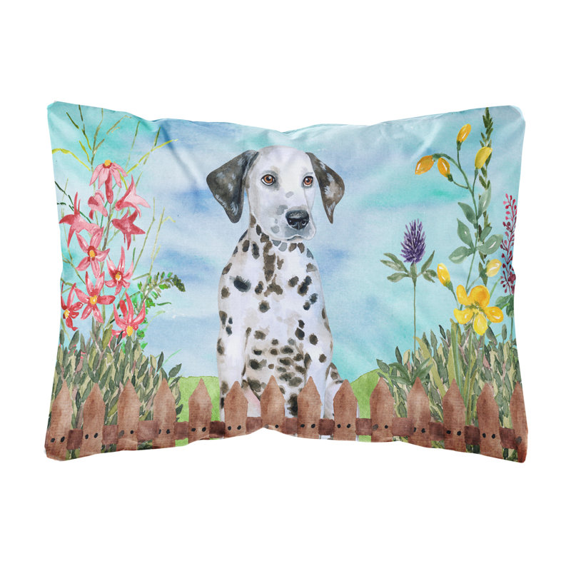  Coussin intérieur / extérieur Dalmatian Puppy Spring