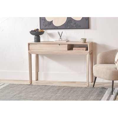Takierra 120cm Solid Wood Top Console Table