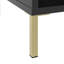 Table de bout avec tiroir Sihi, table d'appoint compacte avec rangement, design moderne, salon, chambre à coucher, mobilier-116920613