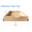 Lynetta Slide Soft Close Cabinet Drawers, Slide Out Shelve, Wooden Pull-Out Shelf-Fast Easy D.I.Y-1160040845