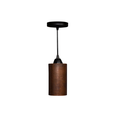 Luminaire suspendu cylindrique rond 4 po Hawn