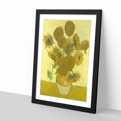 Sunflowers by Vincent Van Gogh - Framed Print