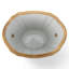 Garden Trellis Oval Porcelain Cachepot