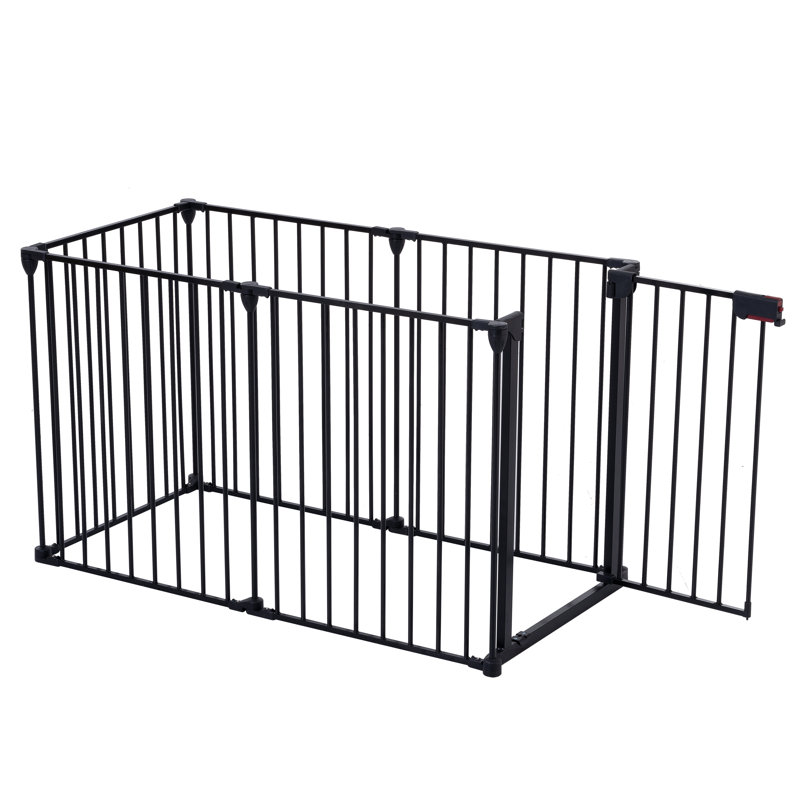 Panneaux de barrières de sécurité ajustables, H 2,4 pi x l 12,5 pi