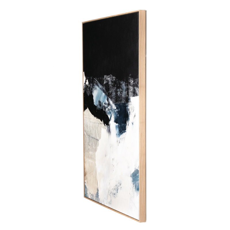 The Weight Of Silence Painting by Melanie Biehle, 60" H x 40" W x 2" D