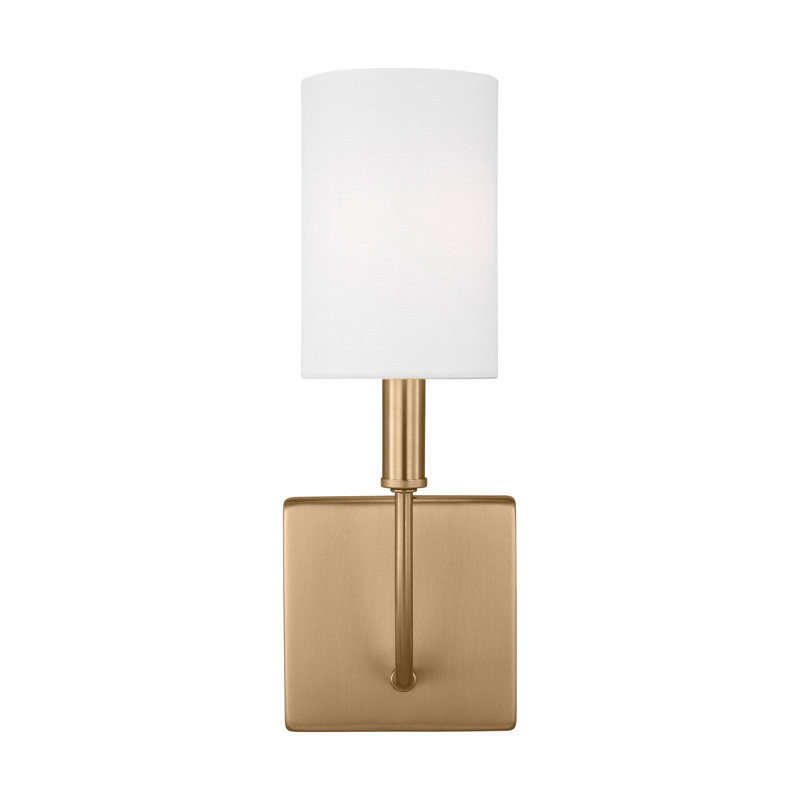1 - Light Bath Sconce, Satin Brass