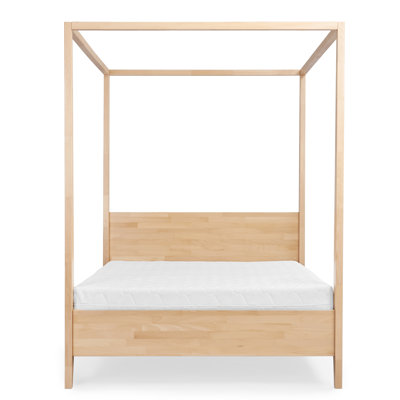 Solid Wood Canopy Bed