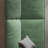 Green 100% Polyester Modular Sofa cushion couch-108605336-108605337