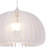 White Pumpkin-shaped Modern Pendant Light