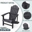 Chaise Adirondack en plastique Calhoun-1636895261