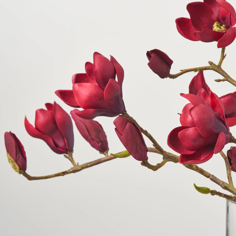 Arrangement d'illusion d'eau bourgogne en rouge bourgogne en fleurs dans un vase ovale moderne