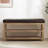 Hahnville Faux Leather Upholstered Storage Shoe Bench-1221575070-1231340582