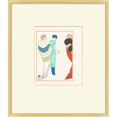 Nouveau Fashion Illustration 1 Painting