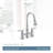 Moen Weymouth Pull Down Touch Double Handle Kitchen Faucet-62469243