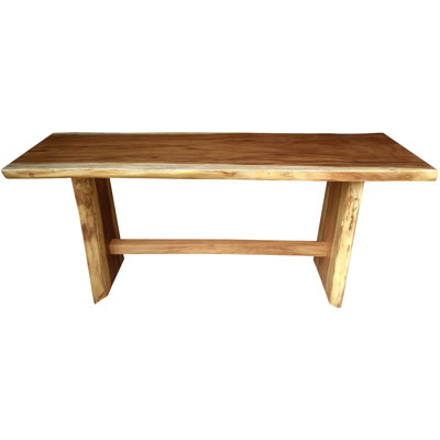 Table de salle à manger à hauteur de bar en bois massif Cardoza