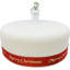 6.5cm Snowman and Snowdog Hand-Painted Resin Cake Topper Figure for Seasonal Celebration Cakes