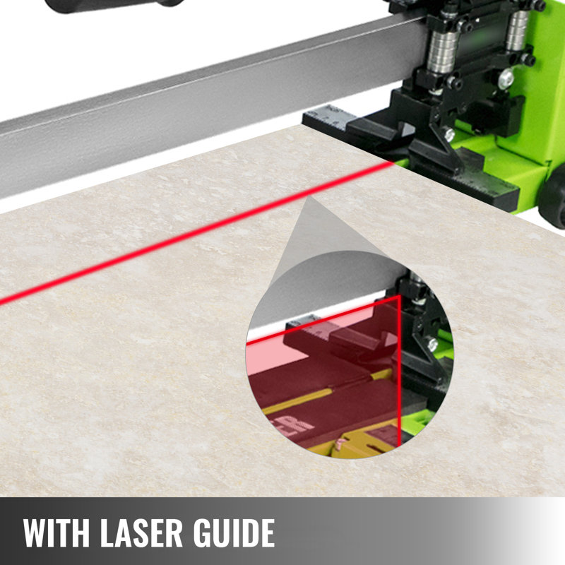 Green Steel Manual Ceramic Tile Cutting Machine