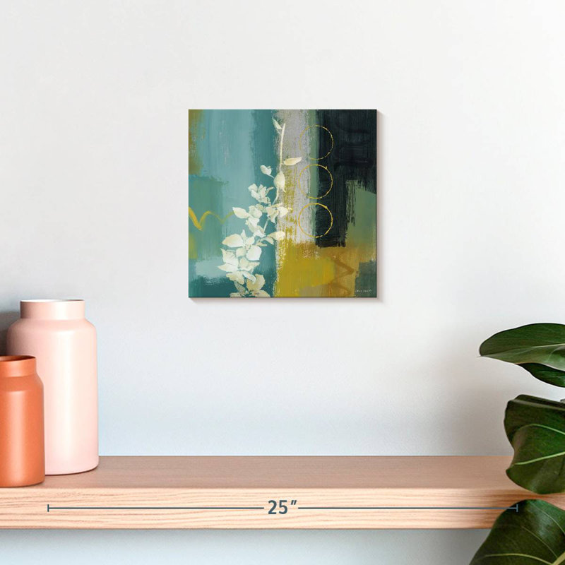 Harnek floral méditerranéen II, H 10 po x l 10 po
