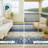 Machine Washable Indoor/Outdoor Chantille ACN2662 Stripes Rug-930005166-930005142