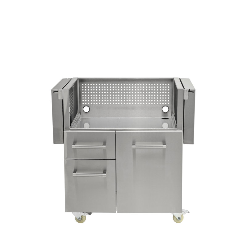 Coyote Outdoor 30" Flat Top Grill Cart