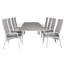 Faiyaz 8 - Person Patio Dining Set with Extendable Rectangular Table