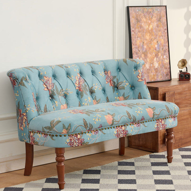 Button-Tufted Single Sofa Chair