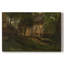 Hans Gude «Farmhouse in the Woods» - Art mural sur toile tendue de qualité musée-1357375860