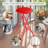 Lavish Home Backless 24-Inch Folding Stool with 225lb Capacity, Red-1658673295-1726925305