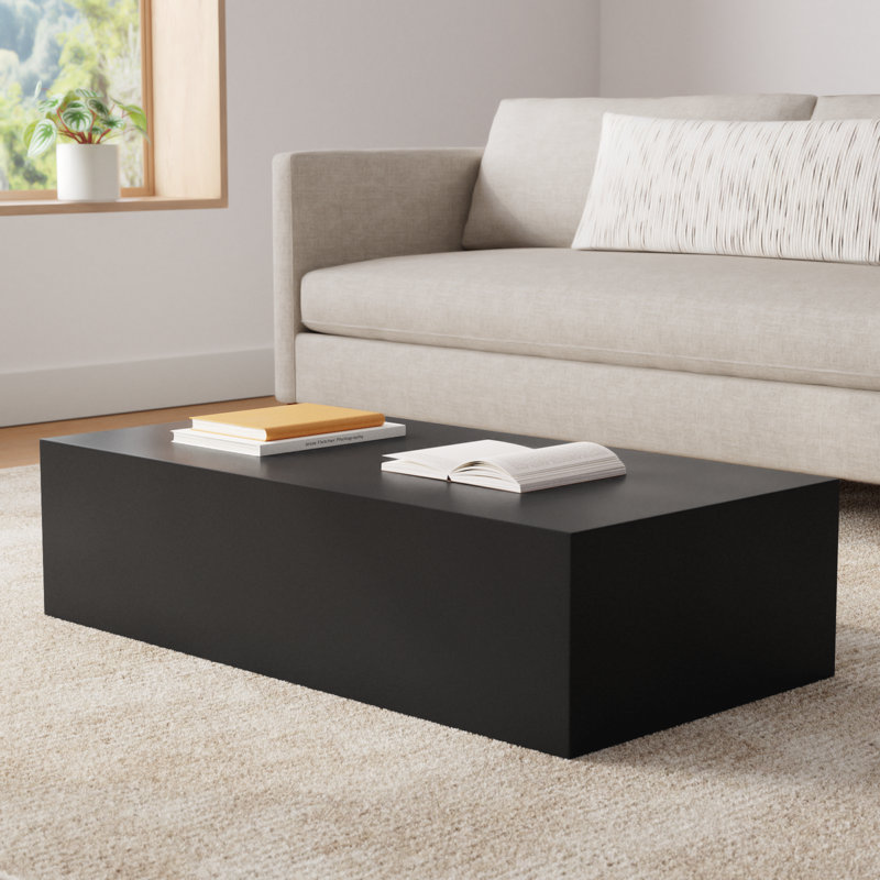 Everson Single Coffee Table, Black
