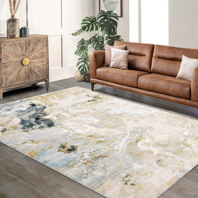 Tapis à motif géométrique abstrait moderne lxt-carp