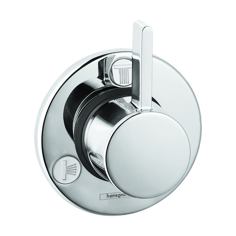 Garniture de robinet de douche à pression Ecost, Chrome