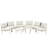 Perica 8-Piece Curved Outdoor Sectional Set With PE Wicker And Aluminum Frame-115762720-115762718