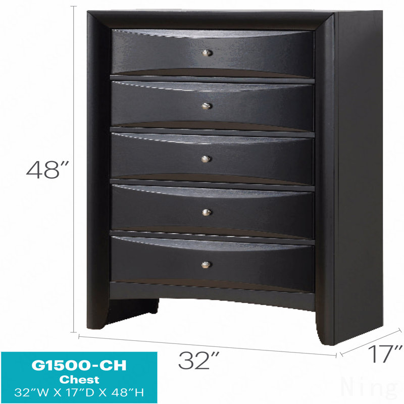 Commode Basic, Noir