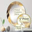Azami - Miroir mural moderne ovale-1668285096