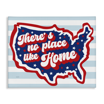  «No Place Like Home», art mural sur toile par Natalie Carpentieri