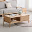 Table basse 49,76 "Burlywood