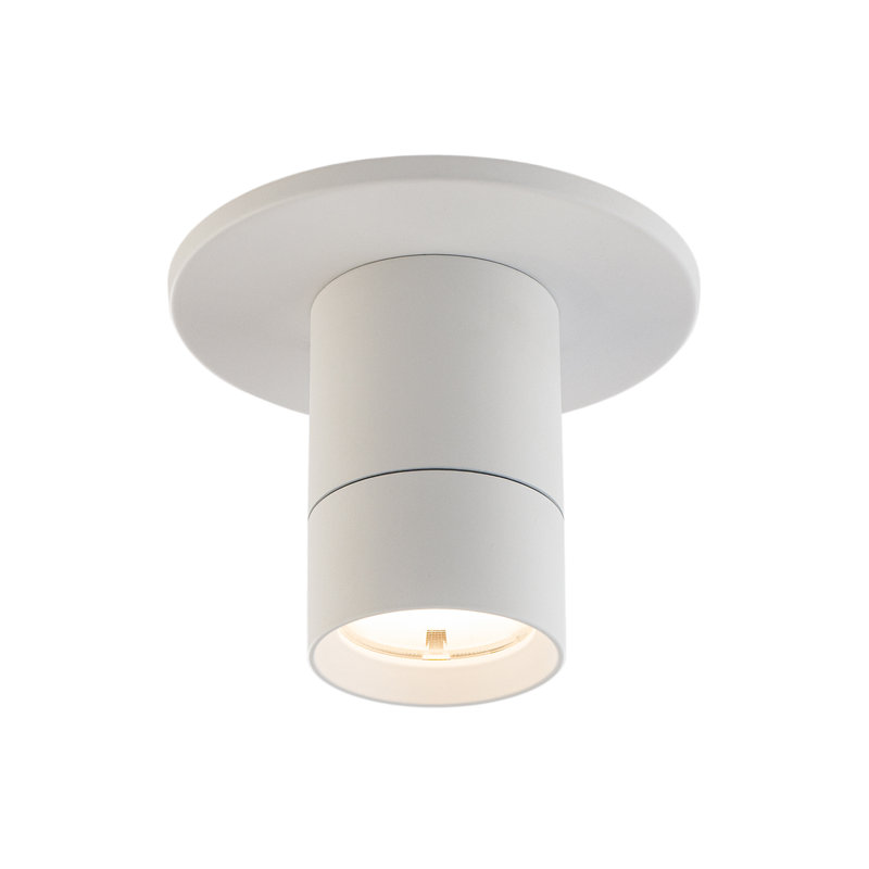 Mini-luminaire encastré cylindrique à DEL Twist-N-Lite, Blanc