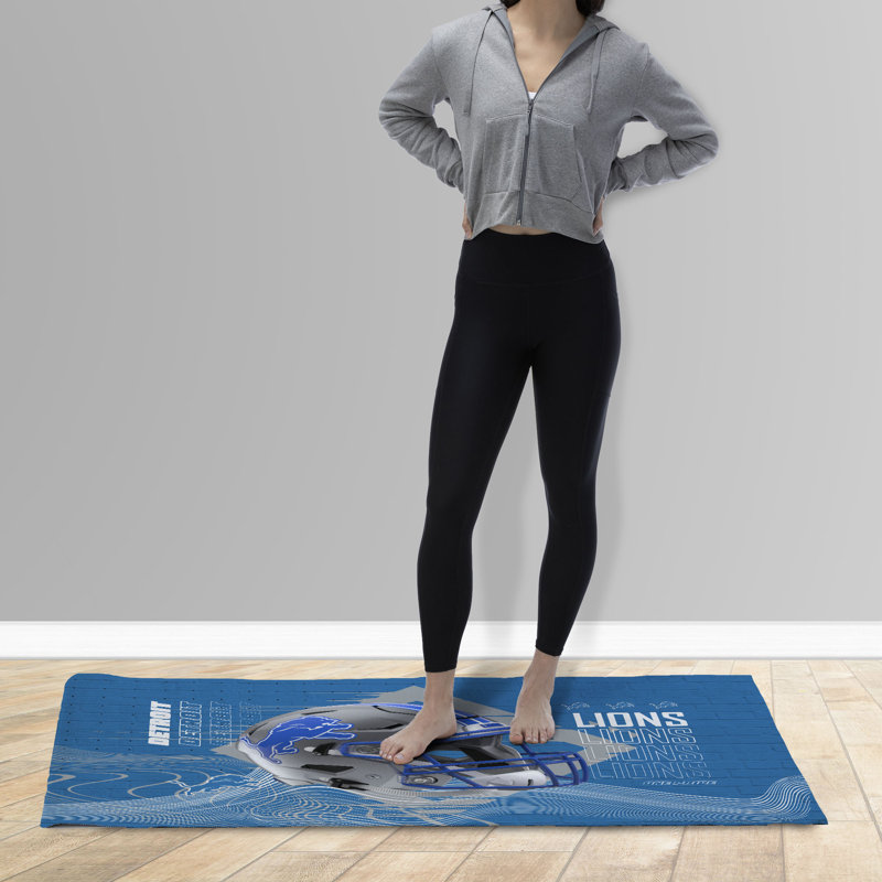 Tapis lavable Detroit Lions NFL Wavel longueur 20 po x 32 po