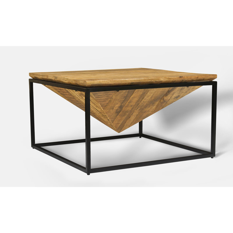 Sudbury Solid Wood Enclosed Coffee Table