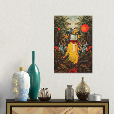 «She Came From The Wilderness» - Giclée sur toile tendue avec châssis