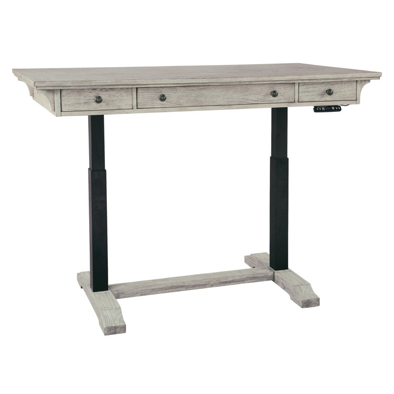 60" Wide Lift Desk, Grand Junction Finish