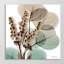 Oasis Eucalyptus 1 Piece Wrapped Canvas Wall Art-2034319385